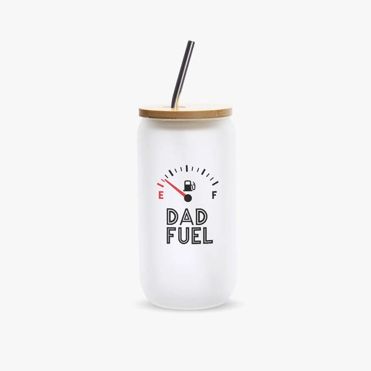 Dad Fuel Glass Can Tumbler - Tumbler World