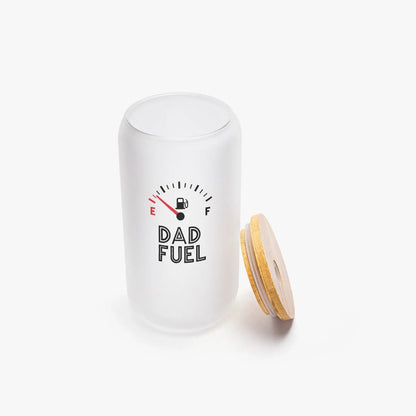 Dad Fuel Glass Can Tumbler - Tumbler World