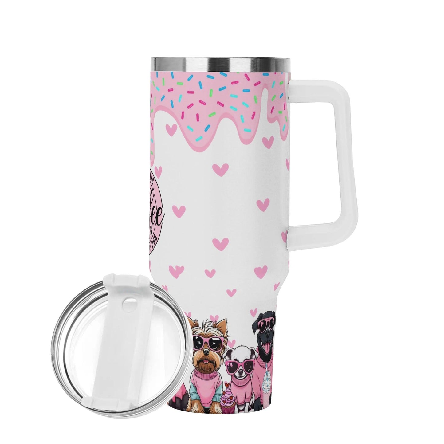 All I need is coffee and my dog tumbler Tumblers Tumbler World 