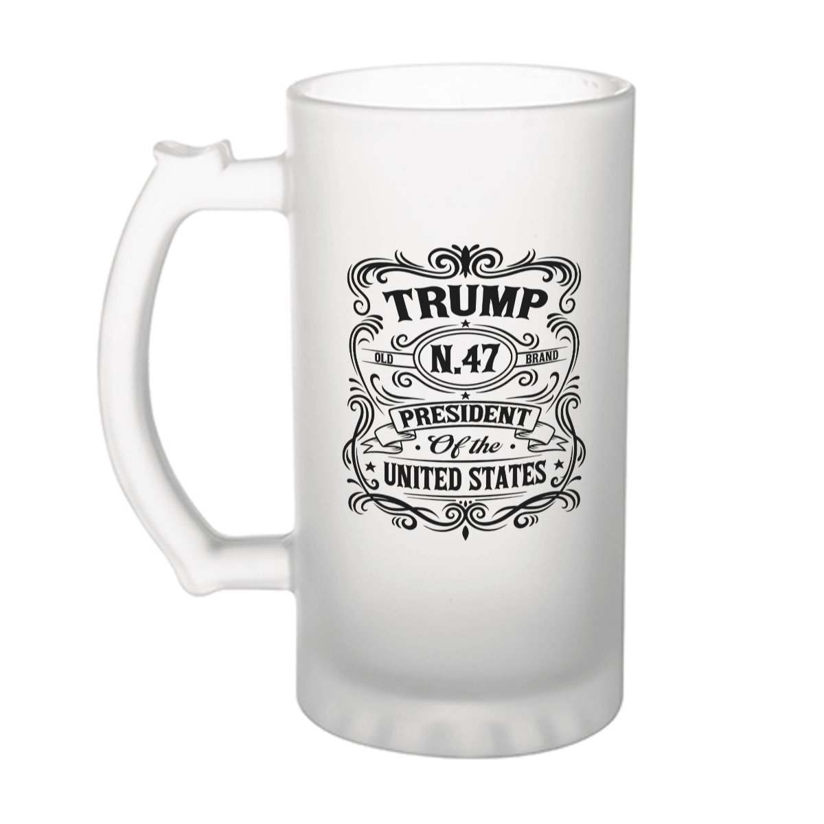 Donald Trump 47 Beer Mug