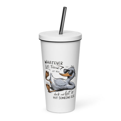 Funny Duck Insulated Tumbler – 20 oz