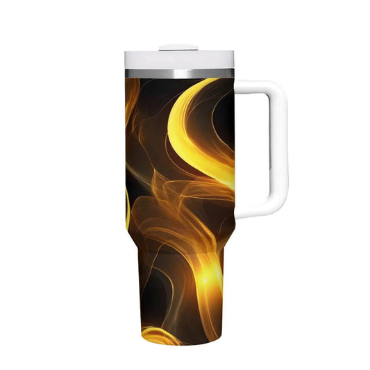 Gold tumbler 40oz Tumbler Tumbler World White One size 