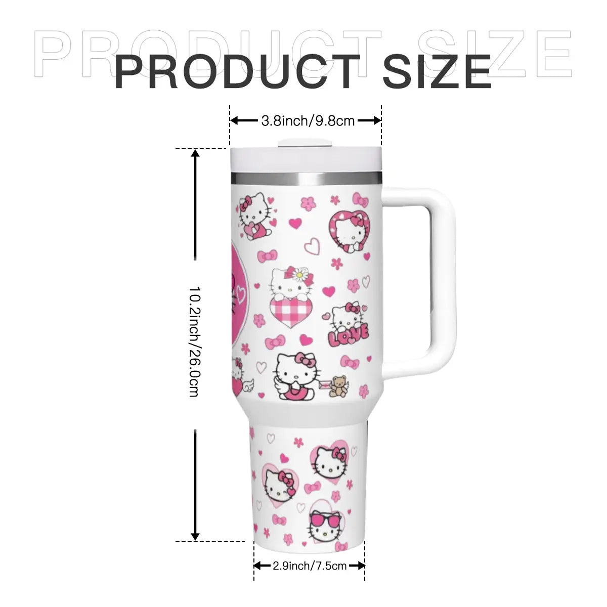 Hello Kitty Tumbler 40oz - Tumbler World