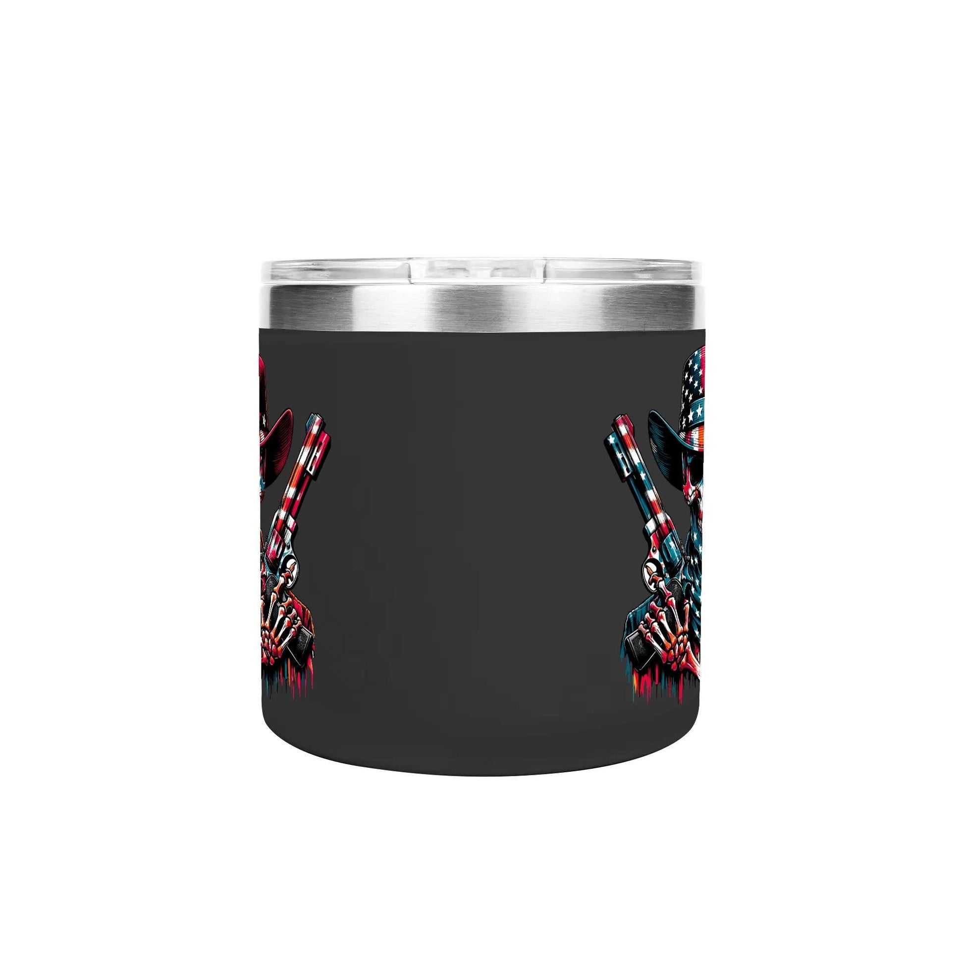 Patriotic Skull Tumbler 14oz Tumblers Tumbler World 