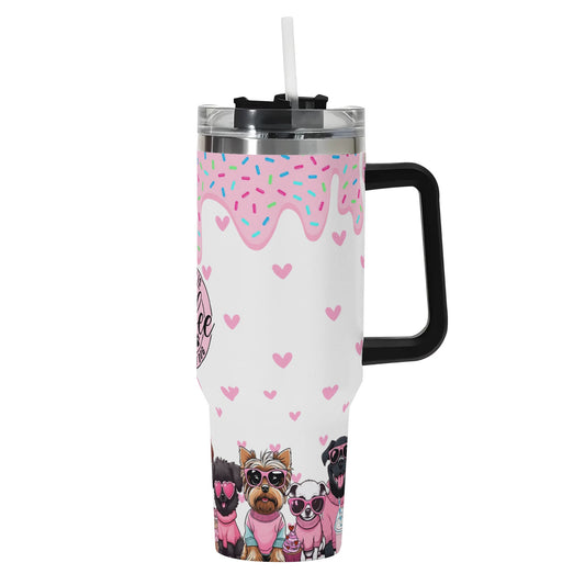 All I nee is coffee and my dog tumbler 40oz Tumblers Tumbler World 