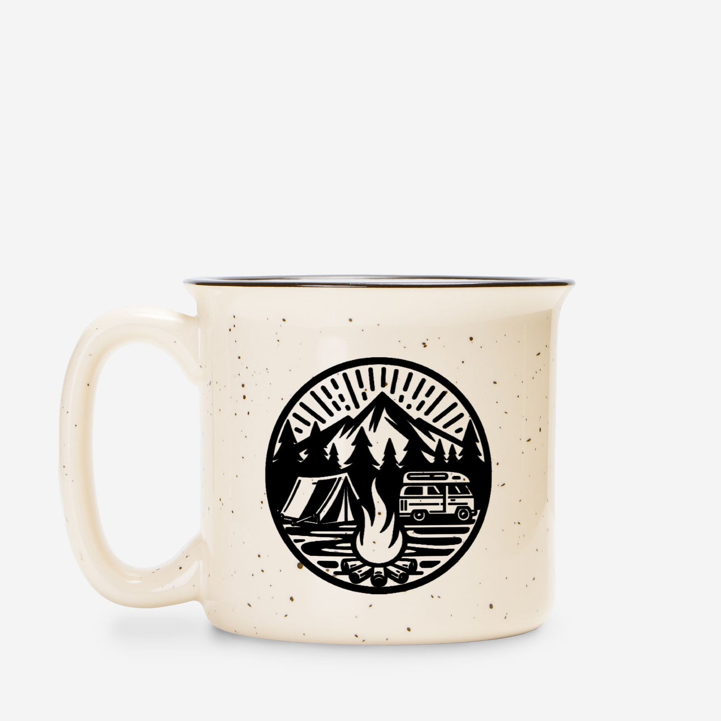 Speckled Ceramic Camp Mug 