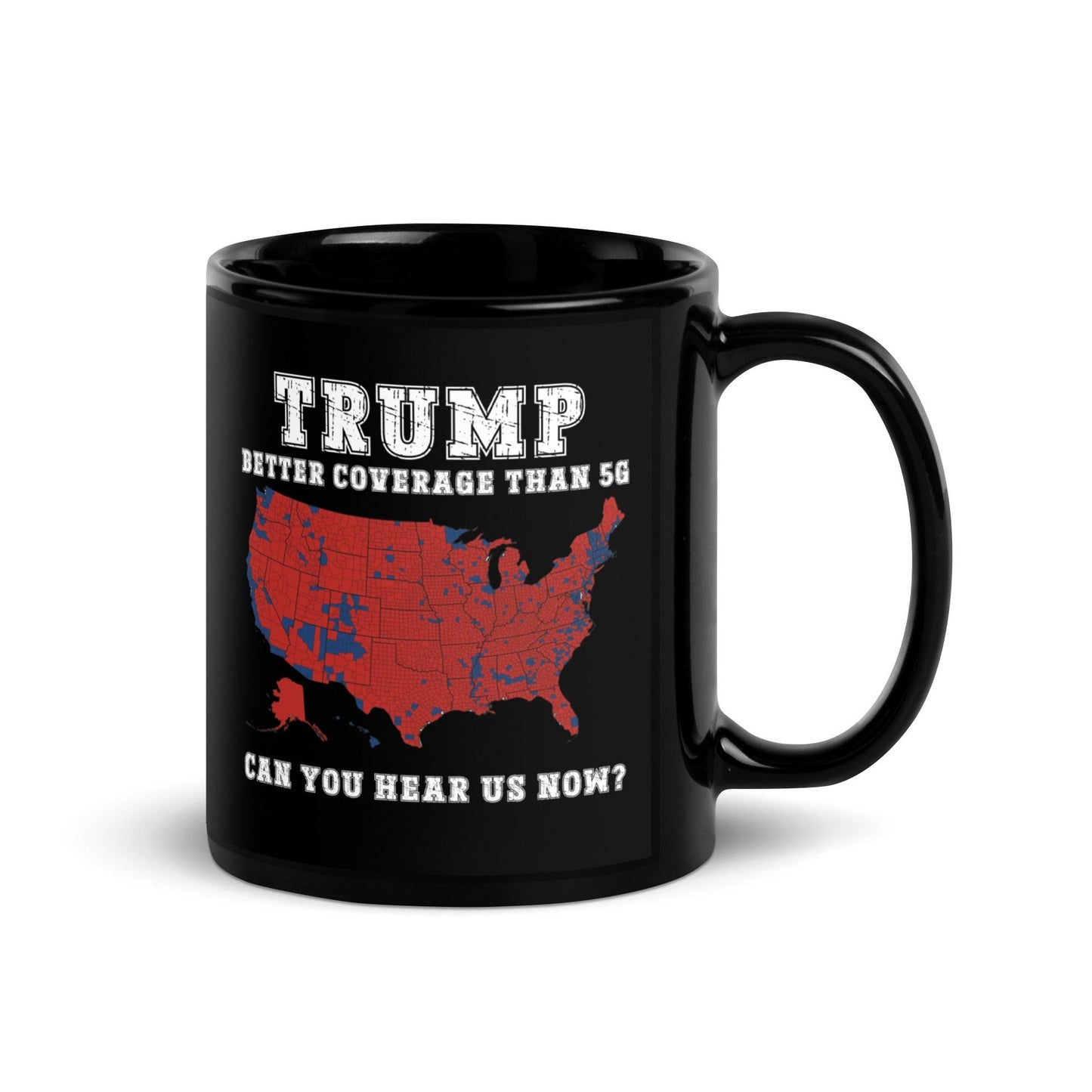 Trump Better Coverage Than 5G  Mug black