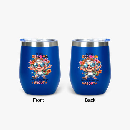 The Crazy Grandma Everyone Warned You About - Insulated Tumbler - Tumbler World