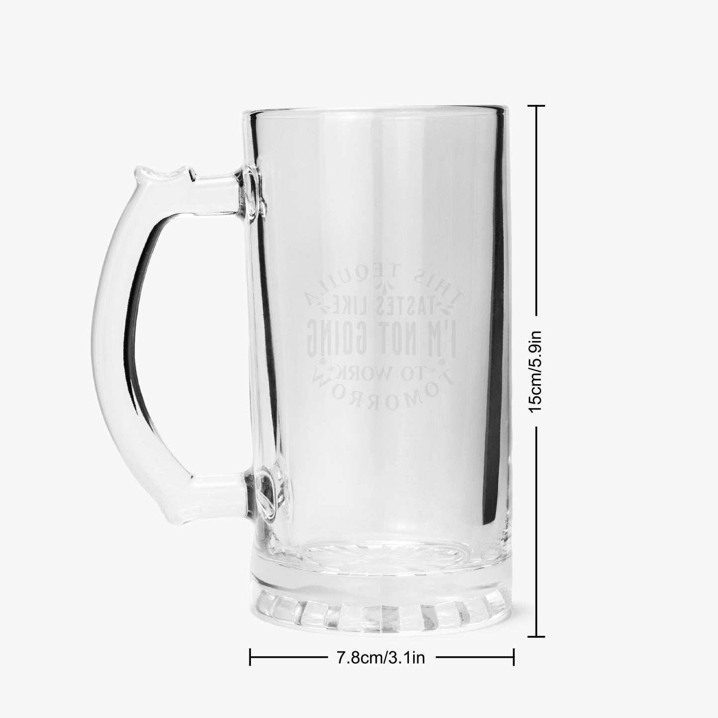 beer glass 16oz