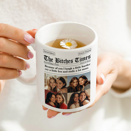 bitches times coffee mug