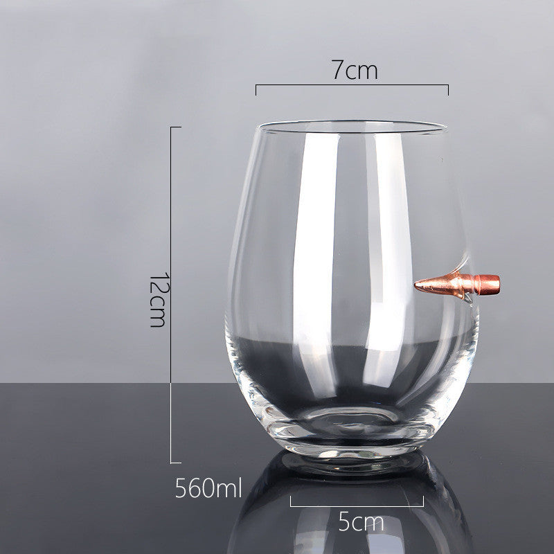 Glass Bullet - Whiskey Wine Glass - Tumbler World