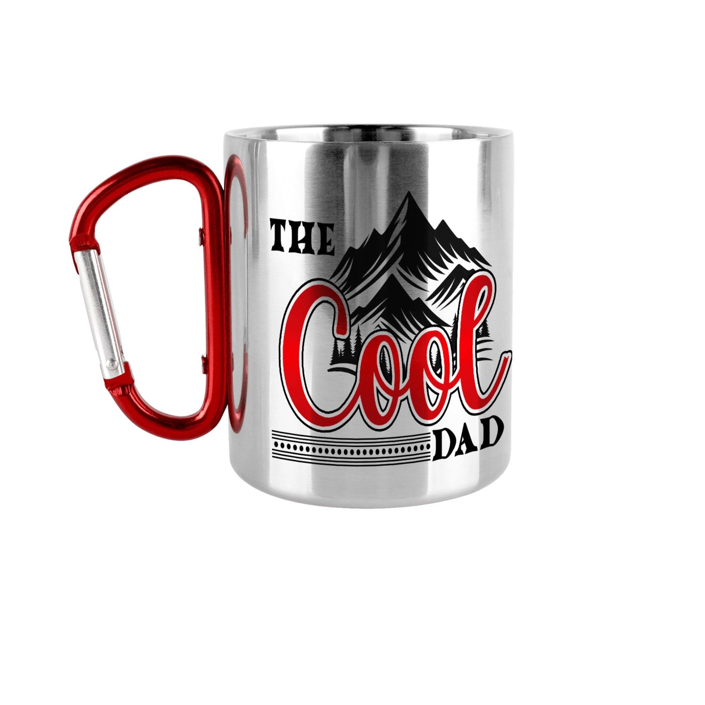 The cool dad carabiner camping mug Mugs Tumbler World 