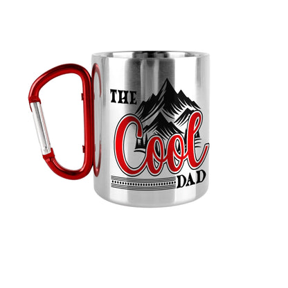 The cool dad carabiner camping mug Mugs Tumbler World 