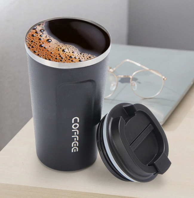 coffee mug black