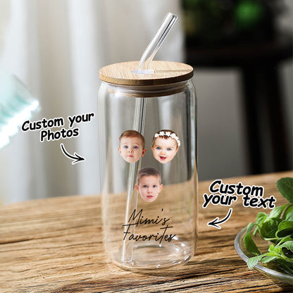 custom Face can glass 17oz