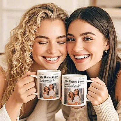 custom besties coffee mug