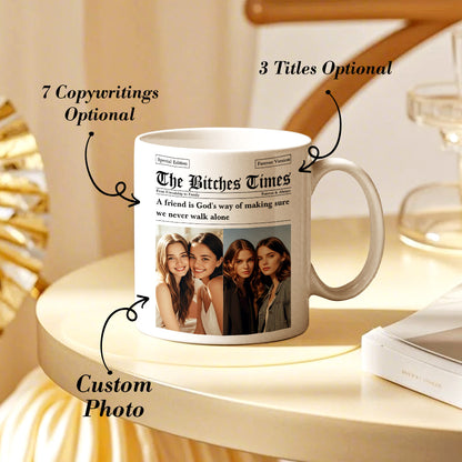 custom photo friend coffee mug