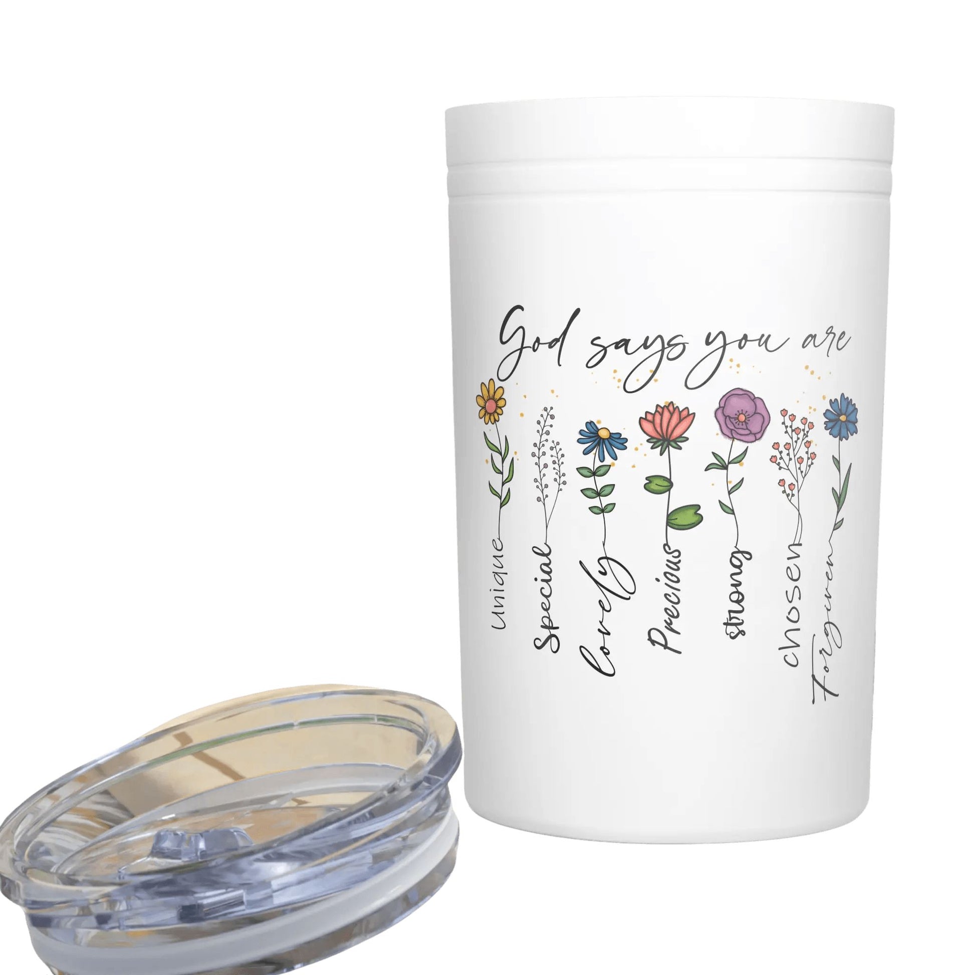 God says you are unique, Tumbler, 11oz Tumblers Tumbler World 