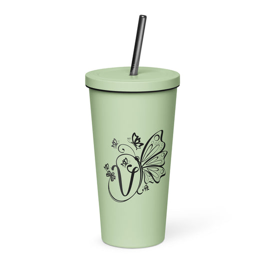 Customized initial tumbler - Tumbler World