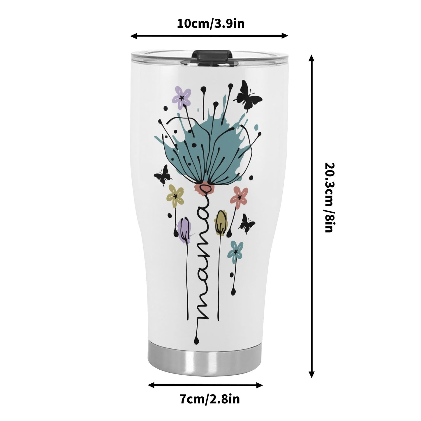 Mama tumbler 30oz Tumblers Tumbler World 