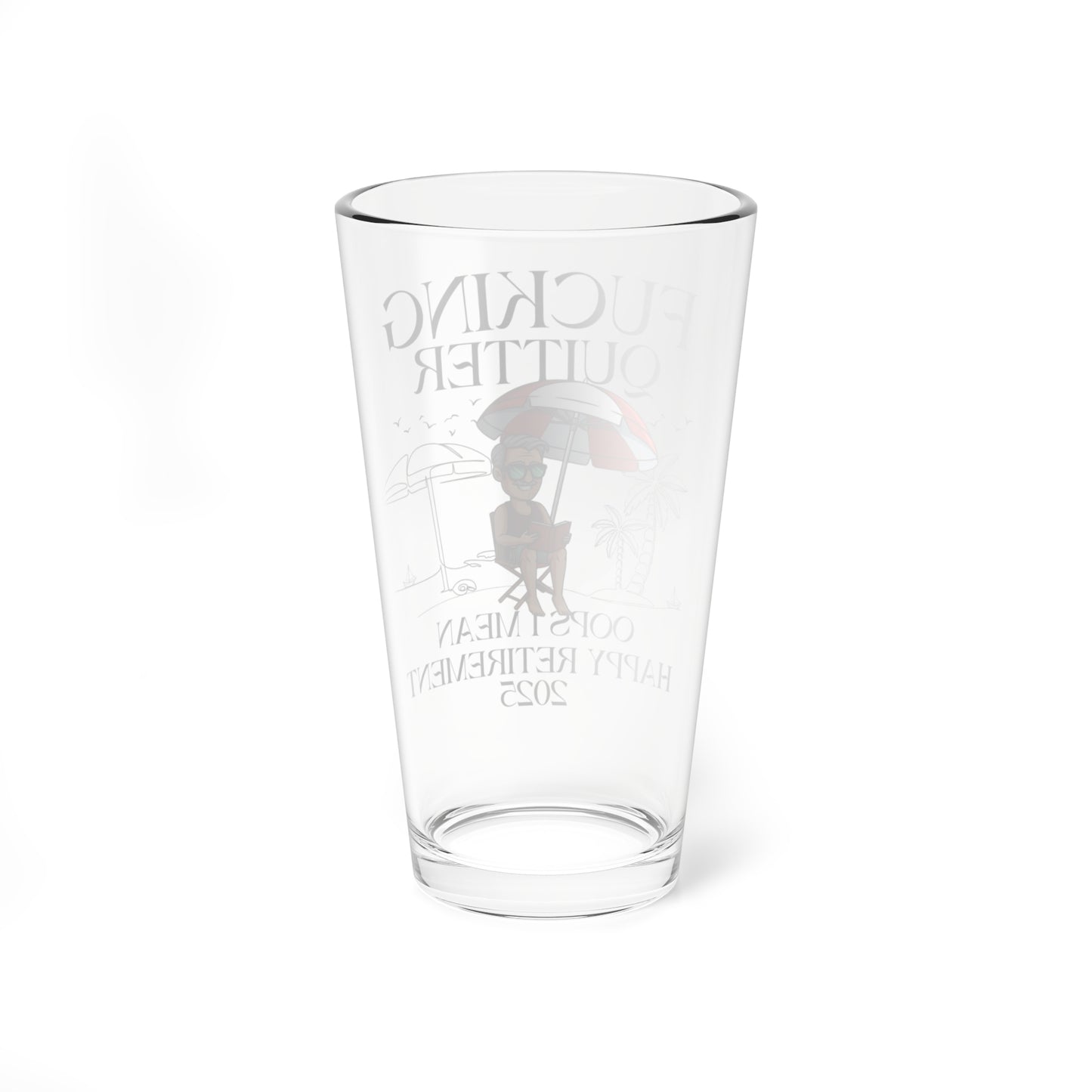 pint glass 16oz