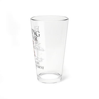 retirement pint glass 16oz