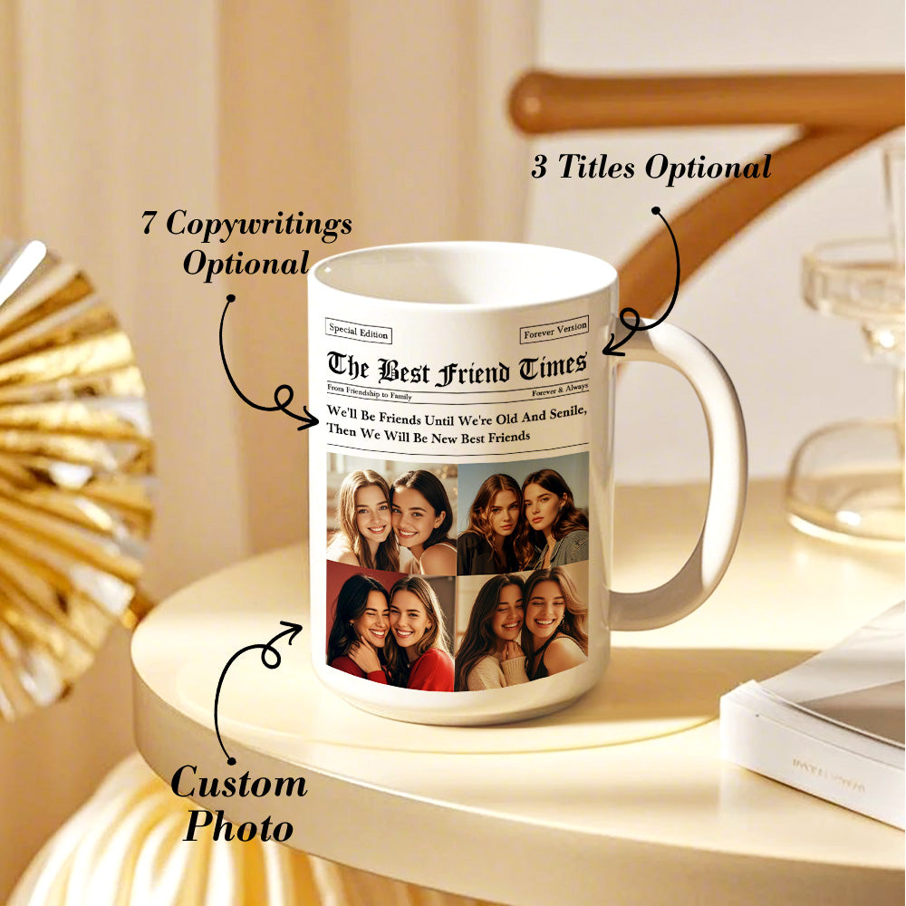 the best friend times coffee mug