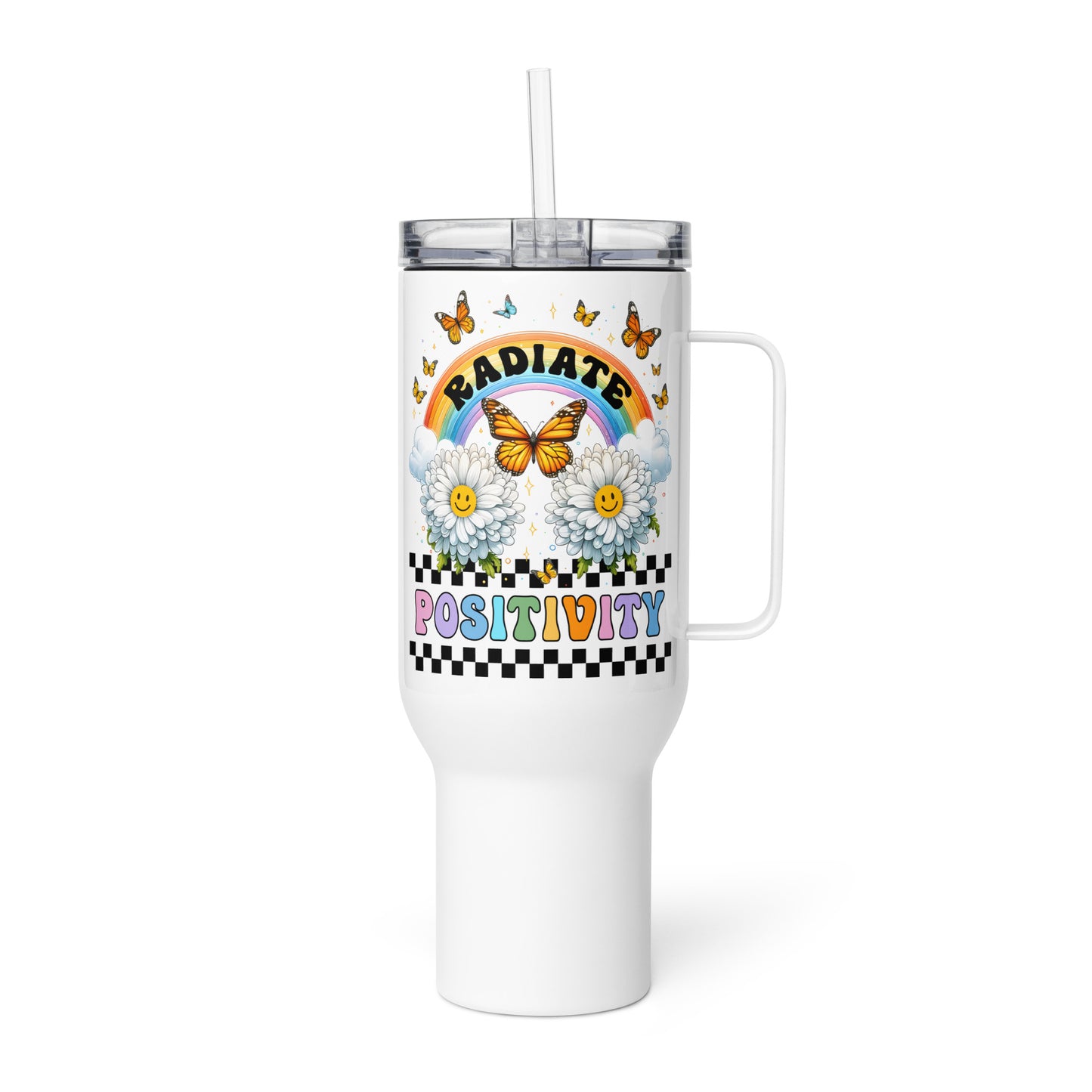 Radiate positivity tumbler 25 & 40oz - Tumbler World