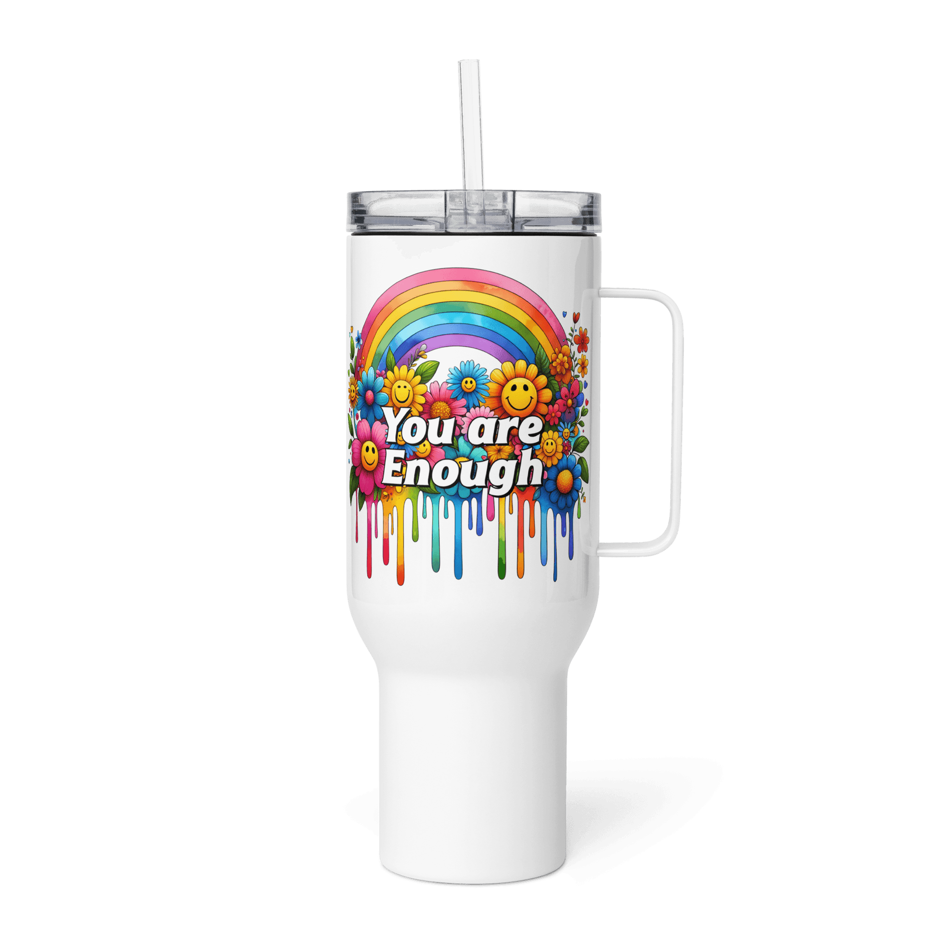 You are enough tumbler 25 & 40oz - Tumbler World