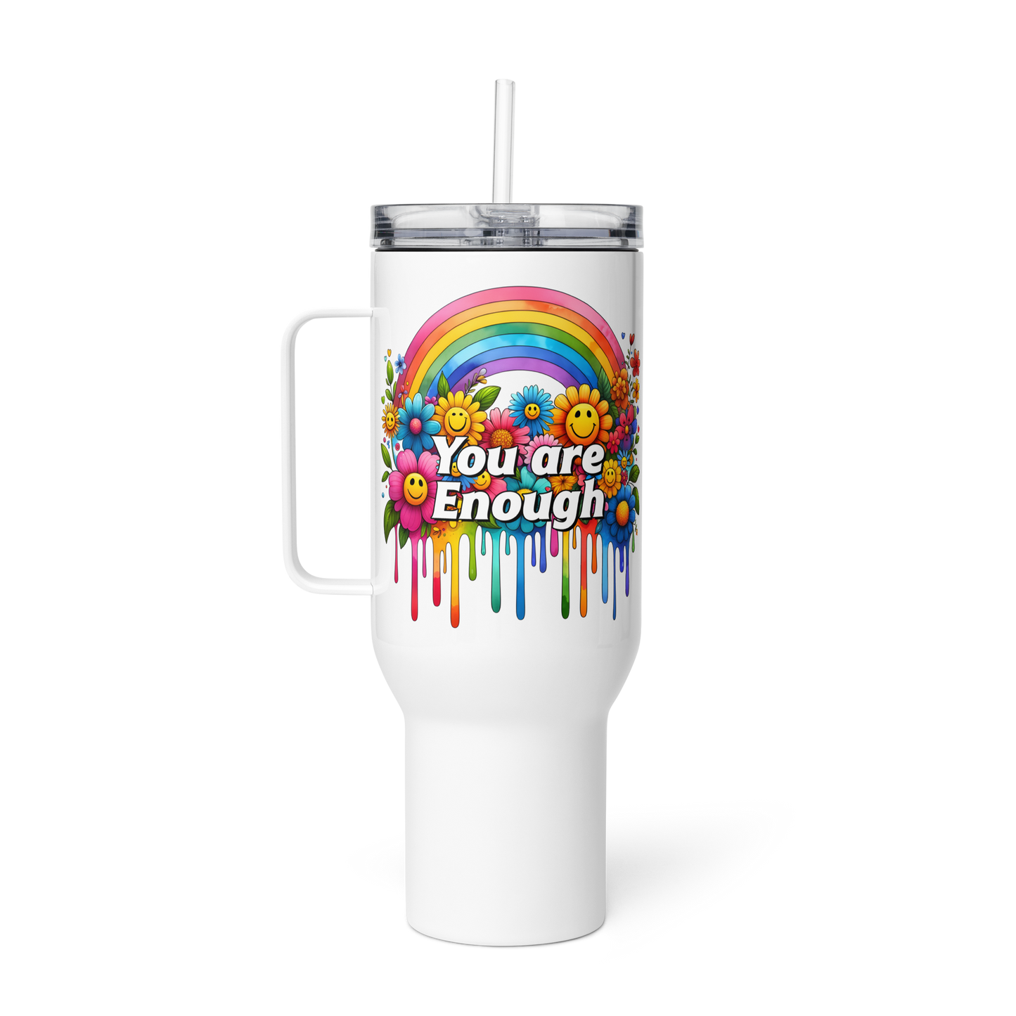 You are enough tumbler 25 & 40oz - Tumbler World