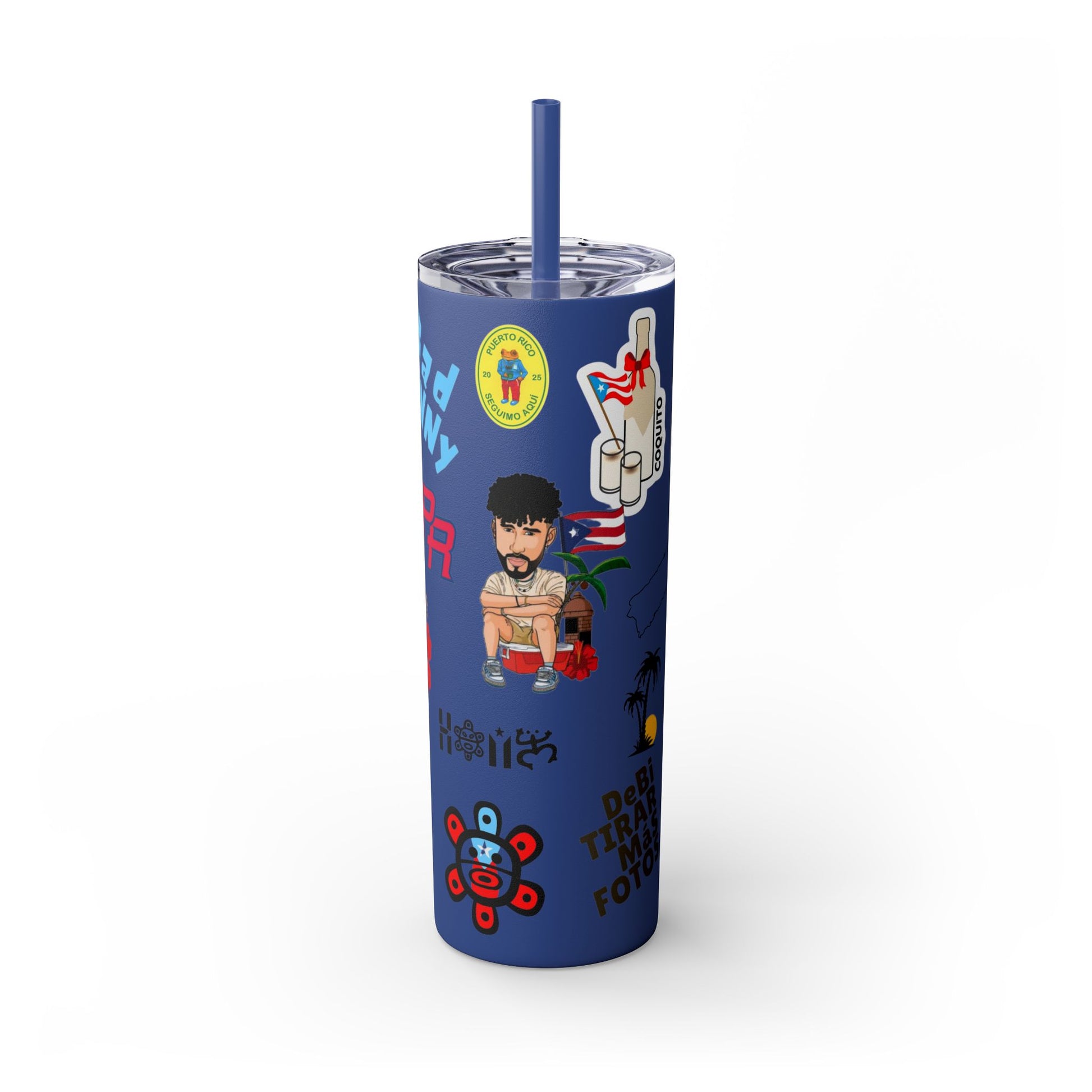 vaso de acero inoxidable de bad bunny