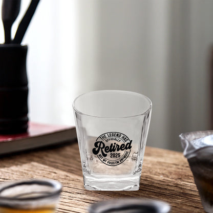 whiskey glass personalized 