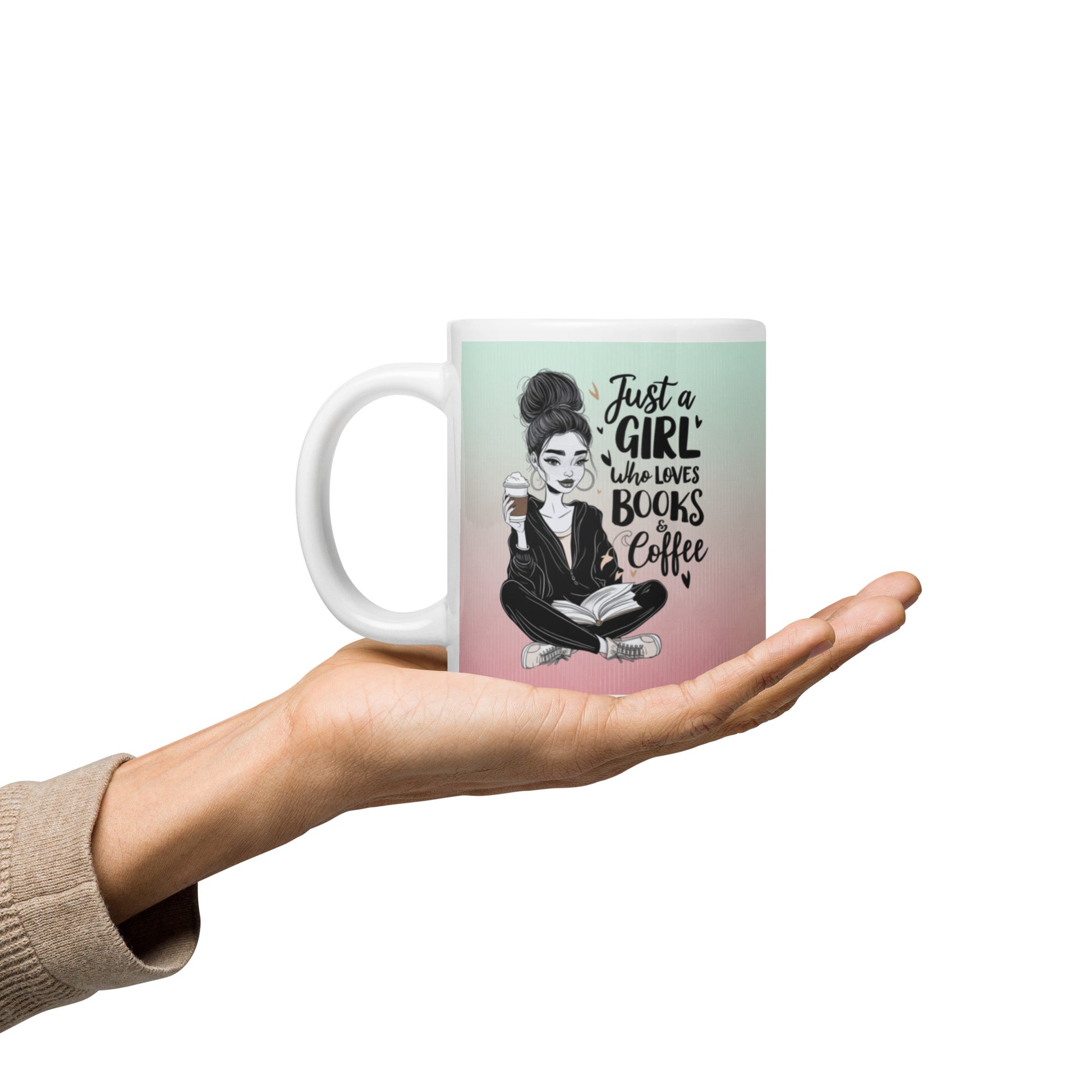 Just a girl who loves books coffee mug - Tumbler World